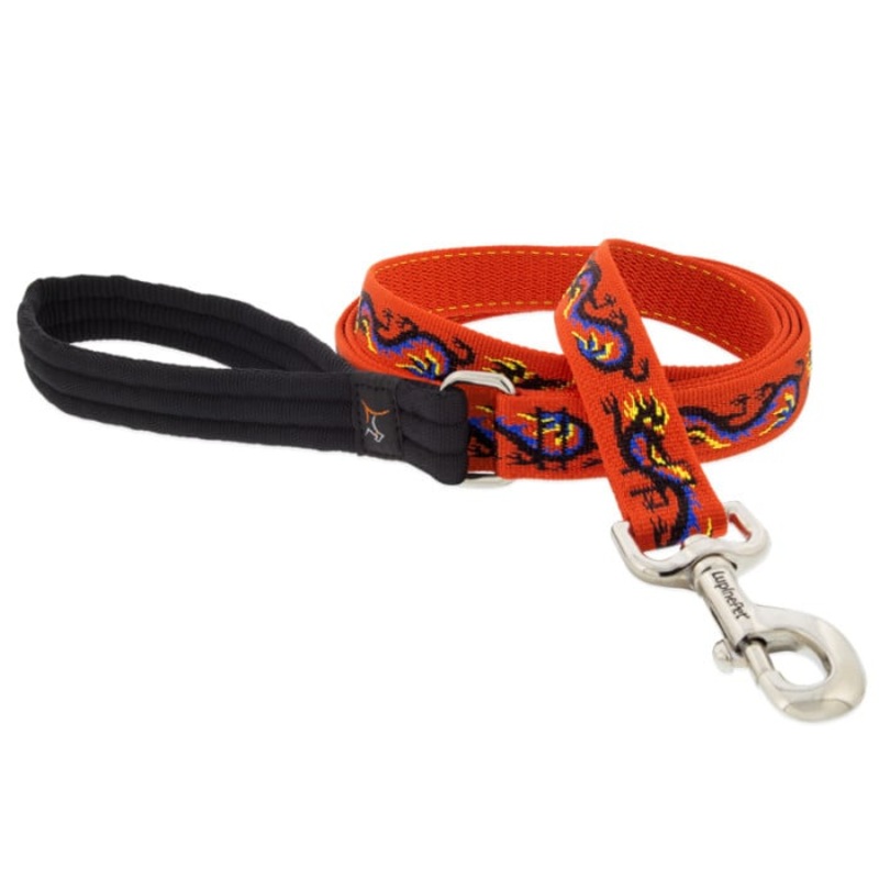 Lupine Pet Dog 6 Ft Long 1 In Leash Microbatch Lucky Dragon
