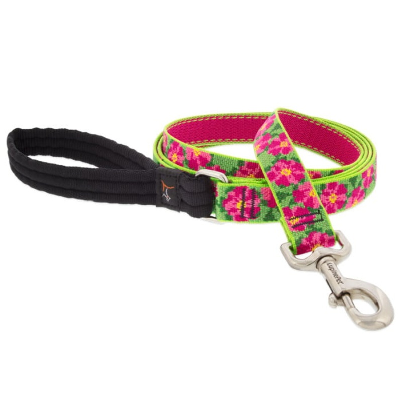 Lupine Pet Dog 6 Ft Long 1 In Leash Original Designs Petunias
