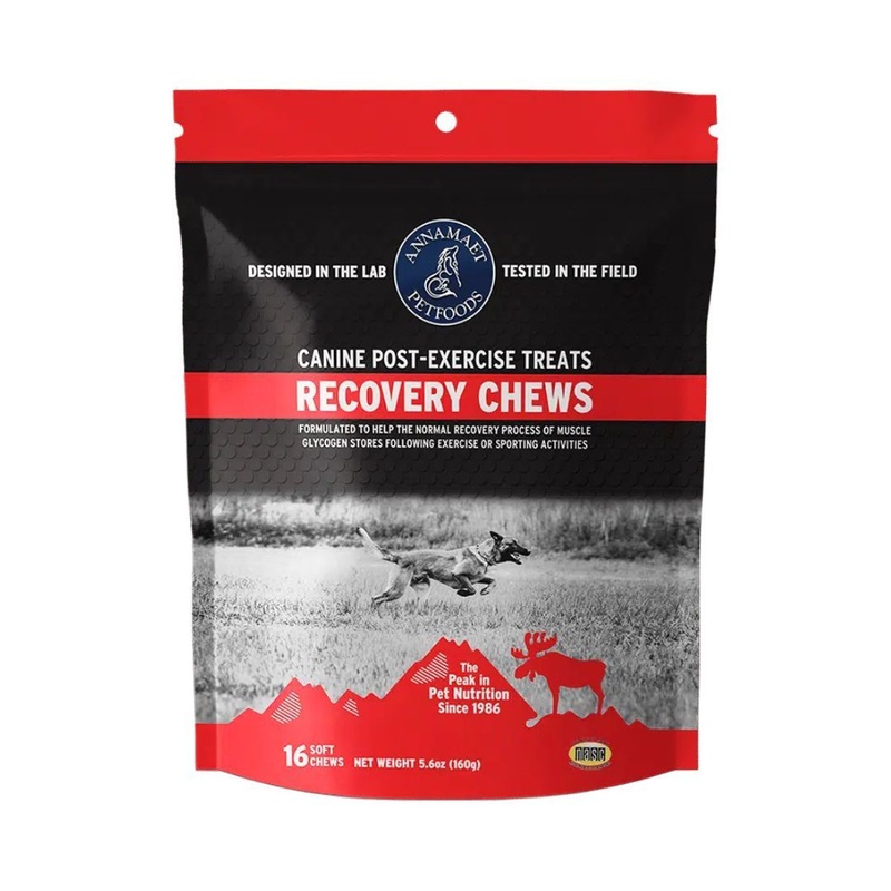 Annamaet Recovery Chews for Dogs Post Exercise 16Ct