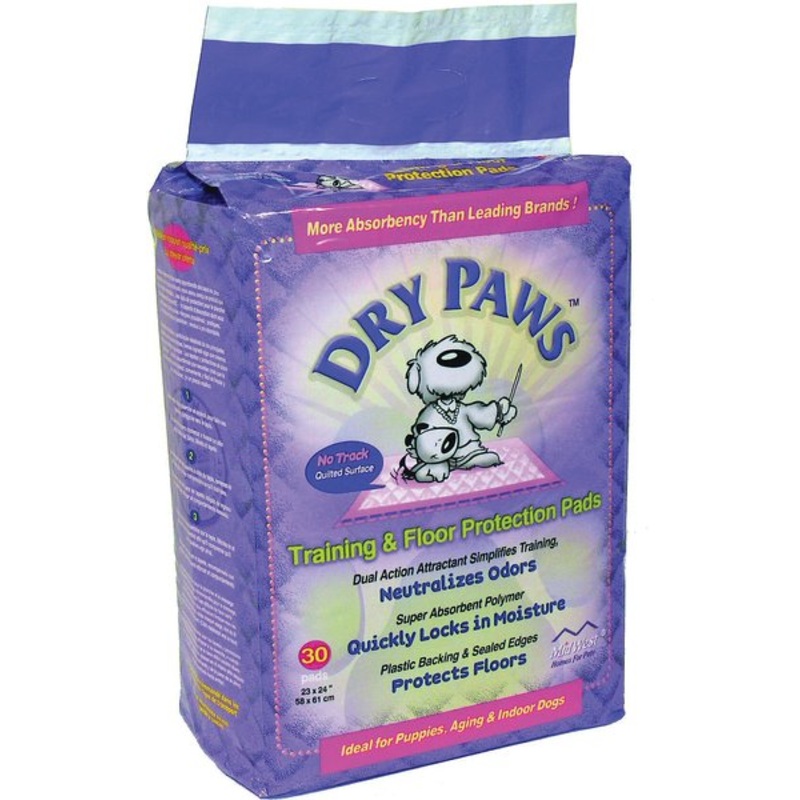 Midwest Dry Paws Training and Floor Protection Pads 23x24in 30pk