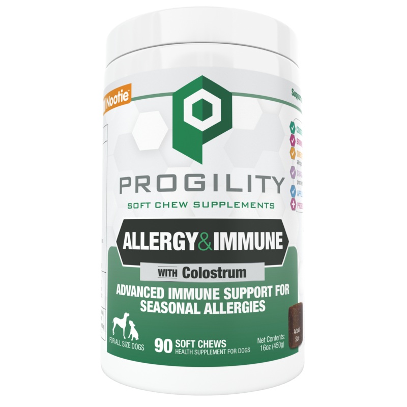 Nootie Progility Allergy & Immune with Colostrum Soft Chew 90ct