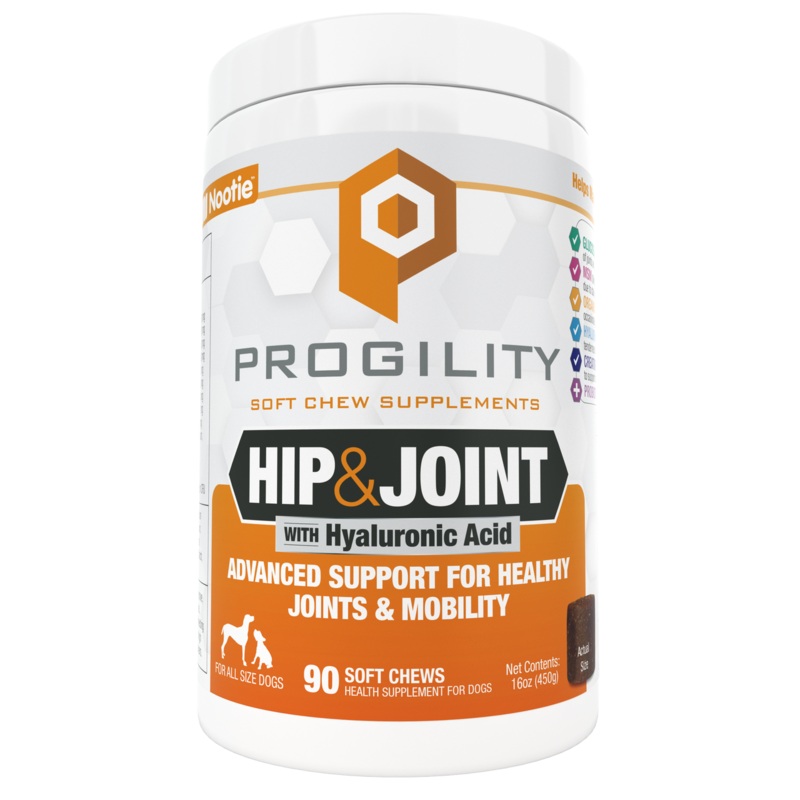 Nootie Progility Hip & Joint Soft Chew Dog Supplement 90ct