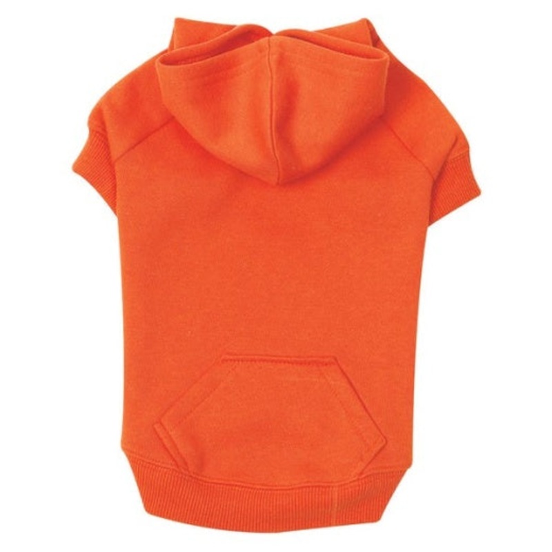 Petedge Zack & Zoey Basic Dog Hoodie eXtra Large Orange