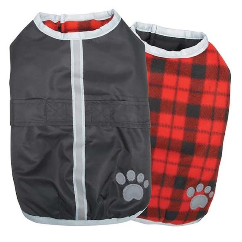 Petedge Zack & Zoey Noreaster Blanket Dog Coat XX Large Black