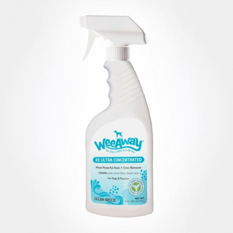 Wee Away X2 Stain & Odor for Dogs & Puppies Ocean Breeze Scent 16oz