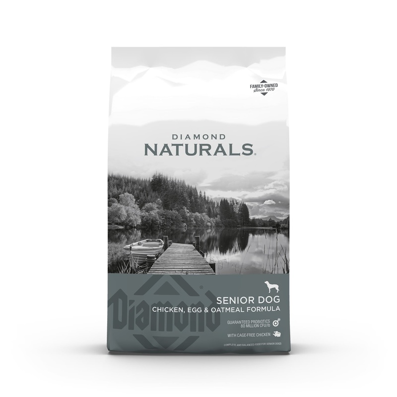 Diamond Naturals Senior Dry Dog Food, 35 Lb