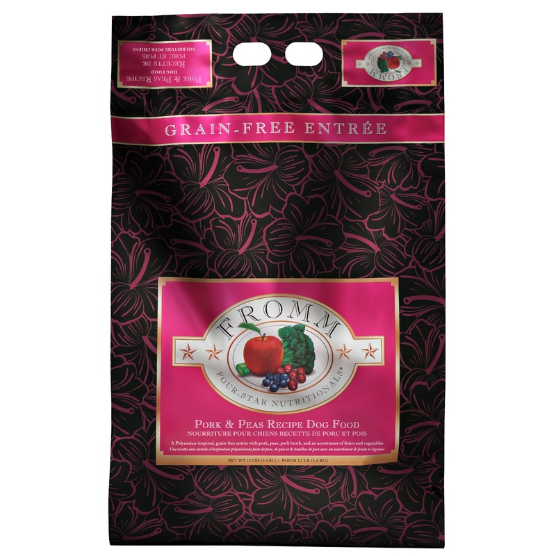 Fromm Four-Star Nutritionals Pork & Peas Recipe Dog Food 12 lb