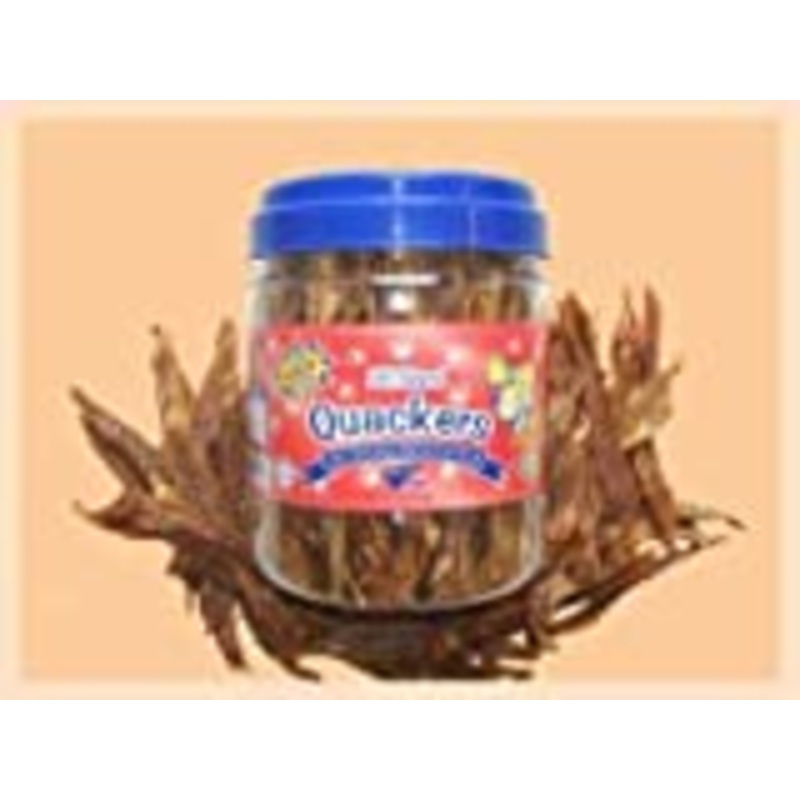Pet Center Quackers Limited Ingredient Natural Duck Breast Dry Dog Treats, 1 Lb