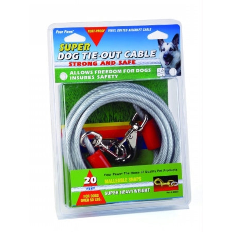 SUPER TIE OUT CABLE 20FT