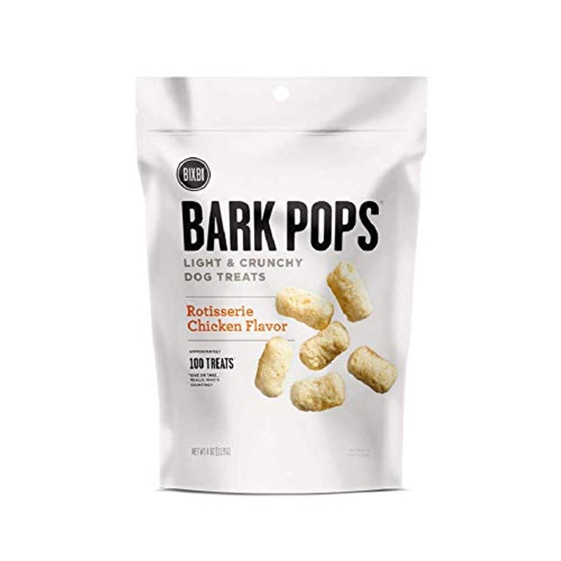 Bixbi Bark Pops Dog Treats 4oz Rotisserie Chicken