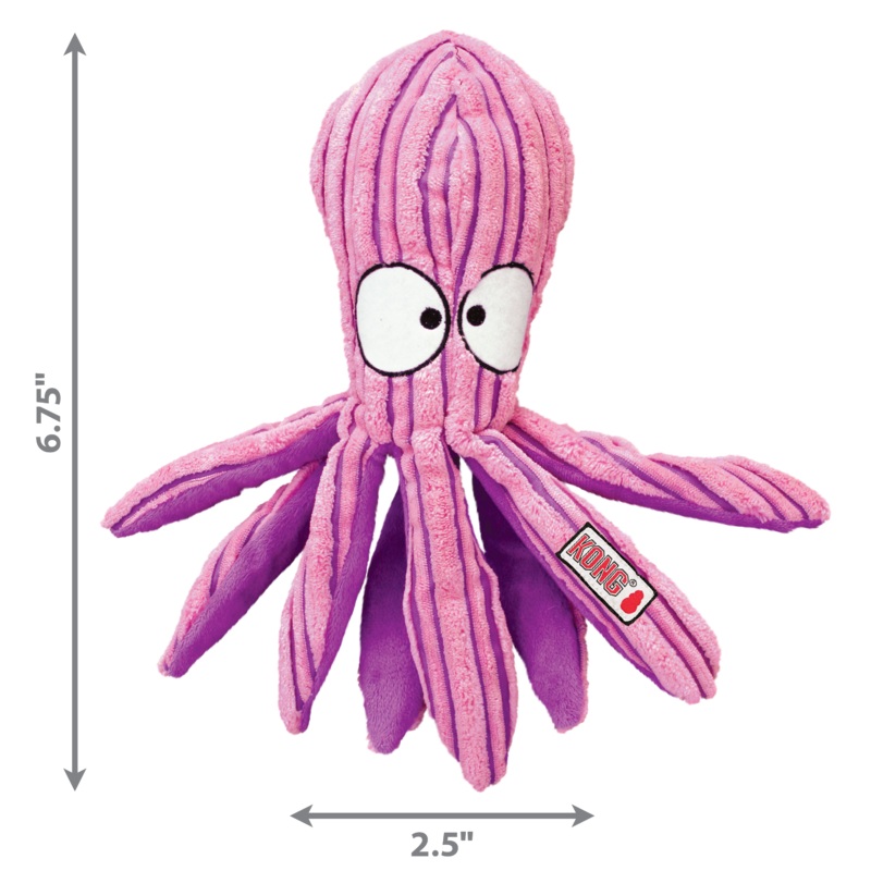 Kong Dog Toy Cuteseas Octopus Small