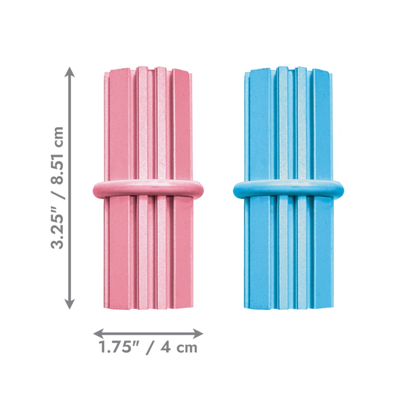 Kong Dog Toy KONG Puppy Teething Stick Medium Assorted