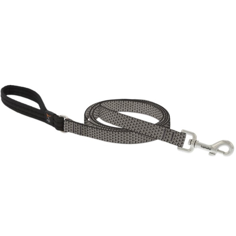 Lupine Pet Dog 6 Ft Long 3/4 In Leash Eco Granite