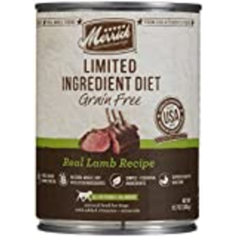 Merrick LID Real Lamb All Life Stages Wet Dog Food, 12.7 Oz