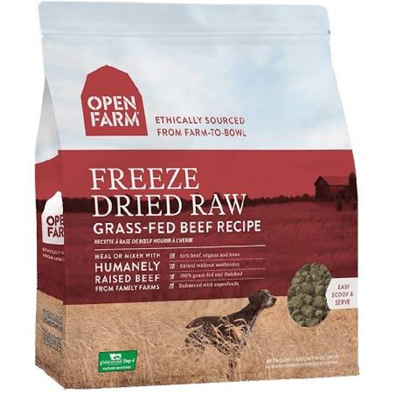 Open Farm Grass-Fed Beef Freeze Dried Dog Food, 13.5 Oz