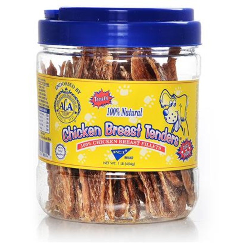 Pet Center Limited Ingredient Chicken Breast Tenders Dry Dog Treats  8 Oz
