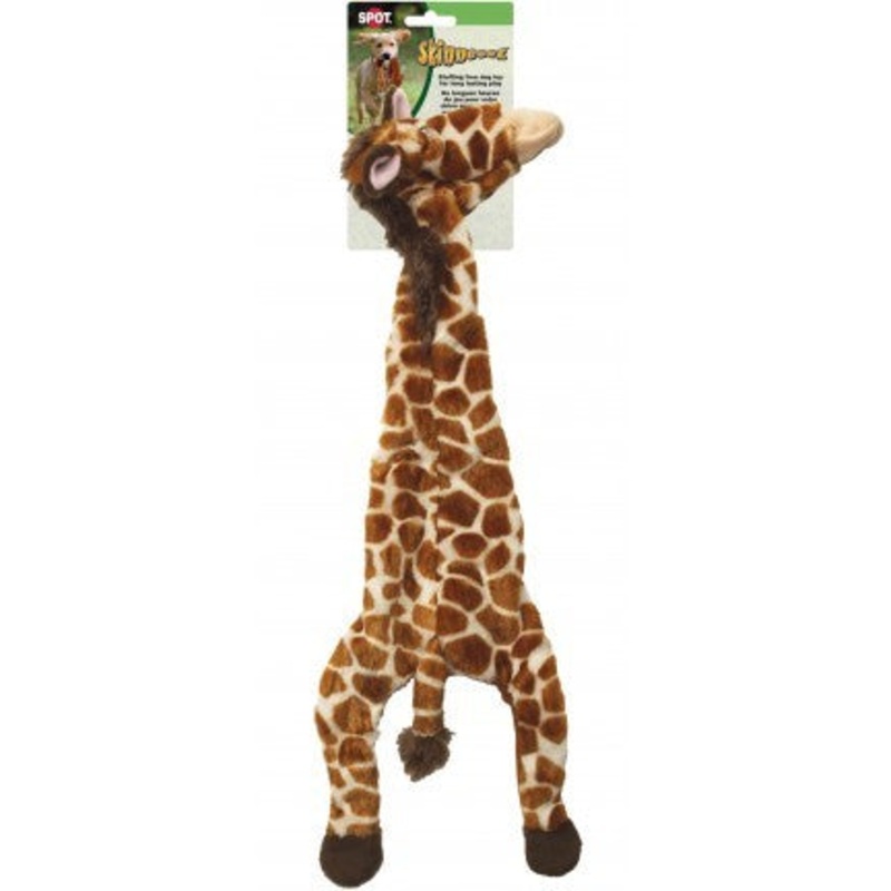 Spot Ethical Pet Dog Toy Skinneeez Giraffe 20In