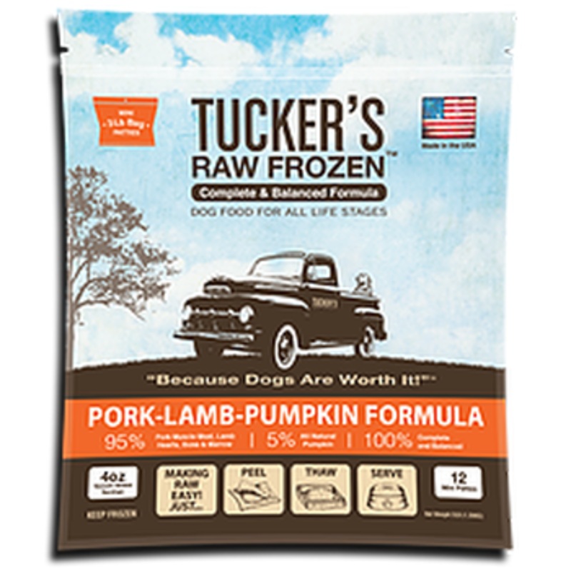 Tucker's Bones Bs77811 Tuckers Pork, Lamb And Pumpkin Formula Dog Food, 6 Lb