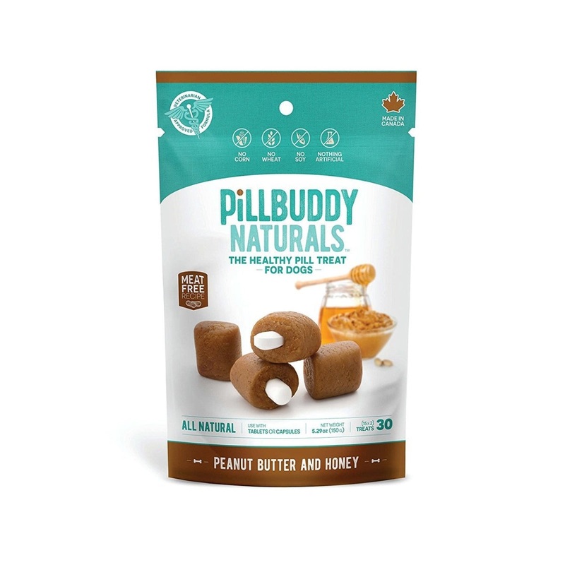 Presidio Pill Buddy Natural Oill Treat for Dogs 5.29oz Honey Peanut Butter