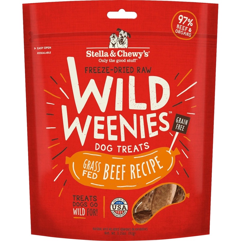 Stella & Chewy's Beef Wild Weenies Freeze-Dried Dog Treats, 11.5 oz.