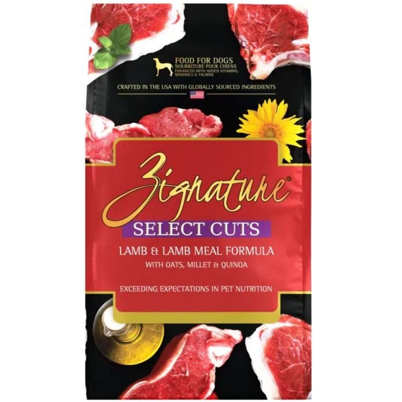 Zignature Select Cuts Lamb 12.5lb