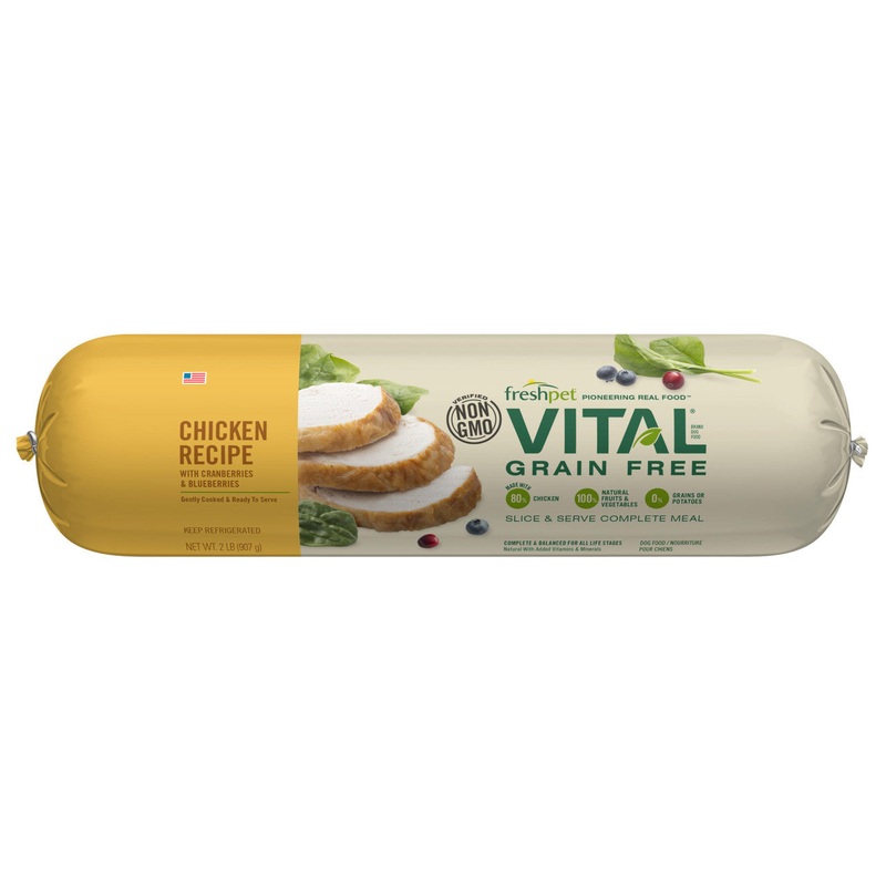 FreshPet Vital Grain Free Roll Chicken 2lb