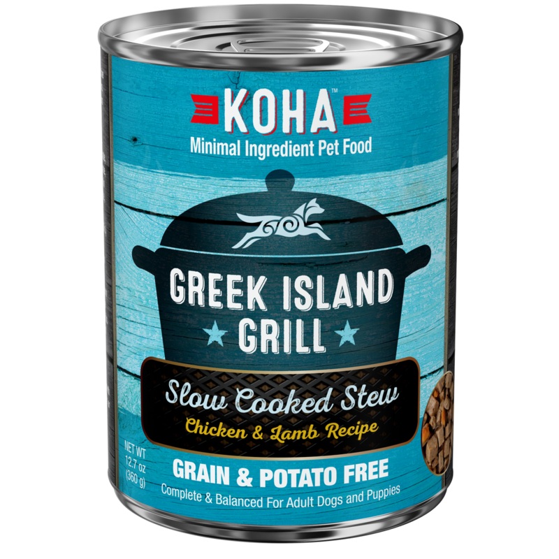 Koha Slow Cooked Stew for Dogs 12.7oz Greek Island