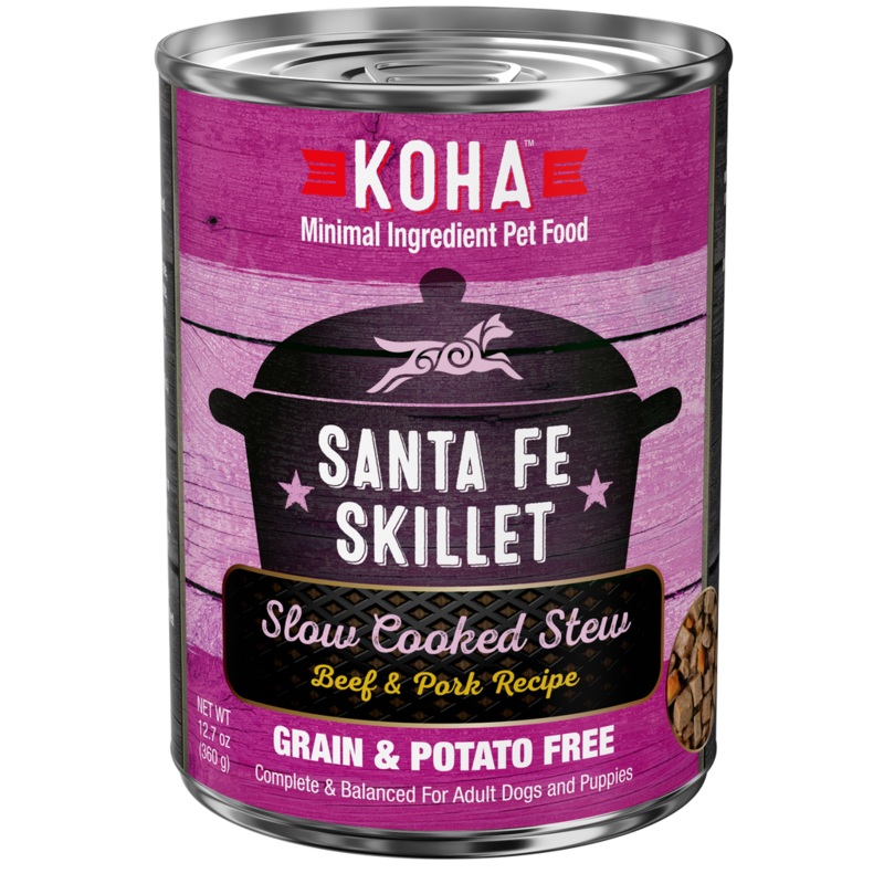 Koha Slow Cooked Stew for Dogs 12.7oz Santa Fe Skillet