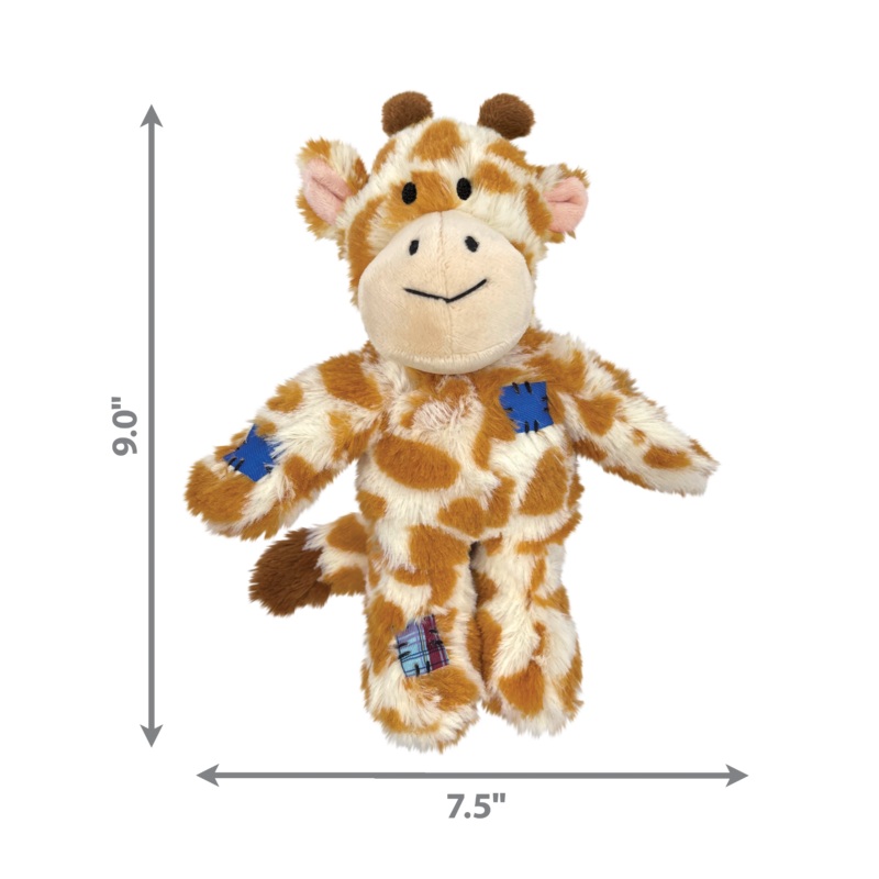 Kong Dog Toy Wild Knots Giraffe Small