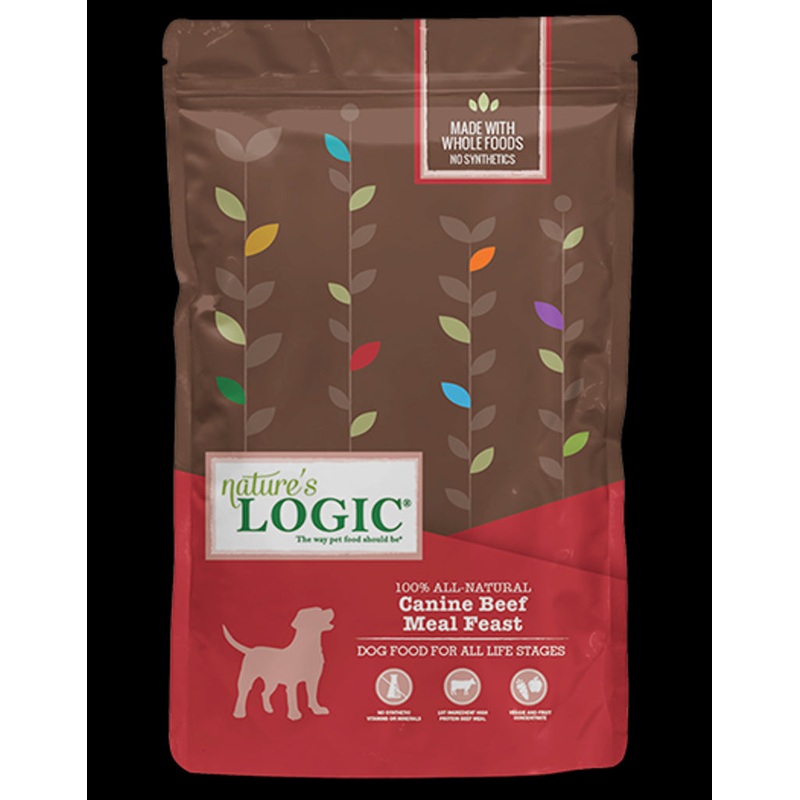 Nature's Logic Dog Food Beef Feast Dry Dog Food 25lb
