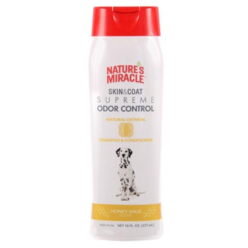 Nature's Miracle 16oz Skin and Coat Odor Control Shampoo