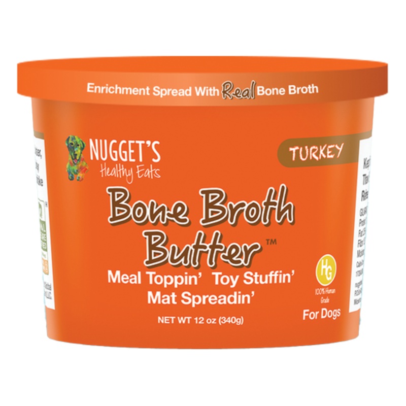 Nuggets Healthy 12oz Bone Broth Butter Turkey