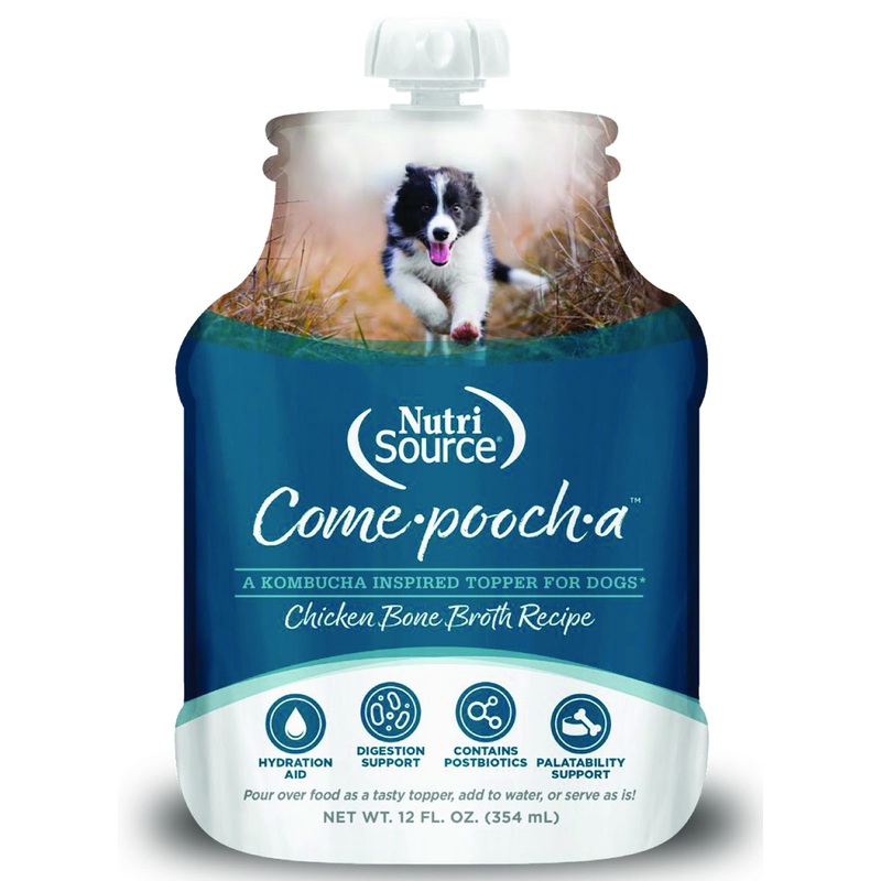 Nutri Source 12oz Come Pooch-A Broth Chicken Recipe Dog Food