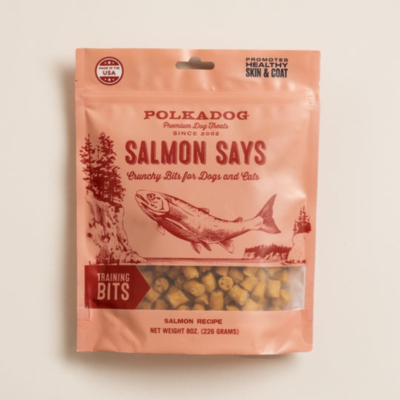 Polkadog Salmon Says Bits 8oz