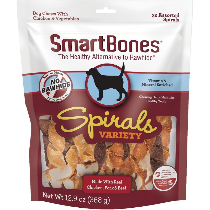 SmartBones Spirals 12.9oz Variety Pack
