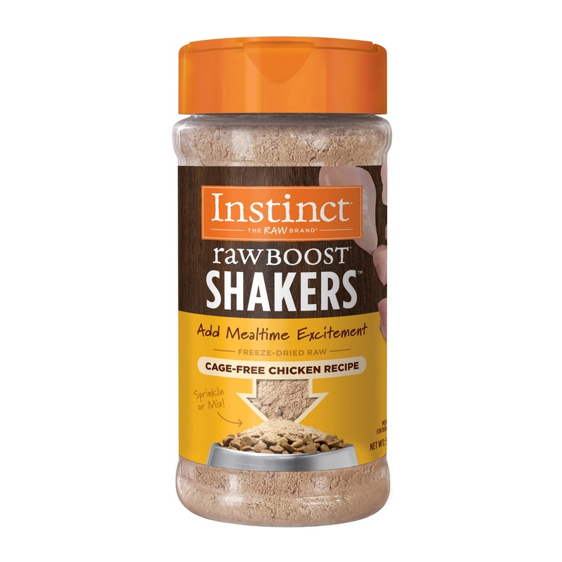 Instinct Raw Boost Shakers Chicken Freeze-Dried Dog Food Topper 5.5oz