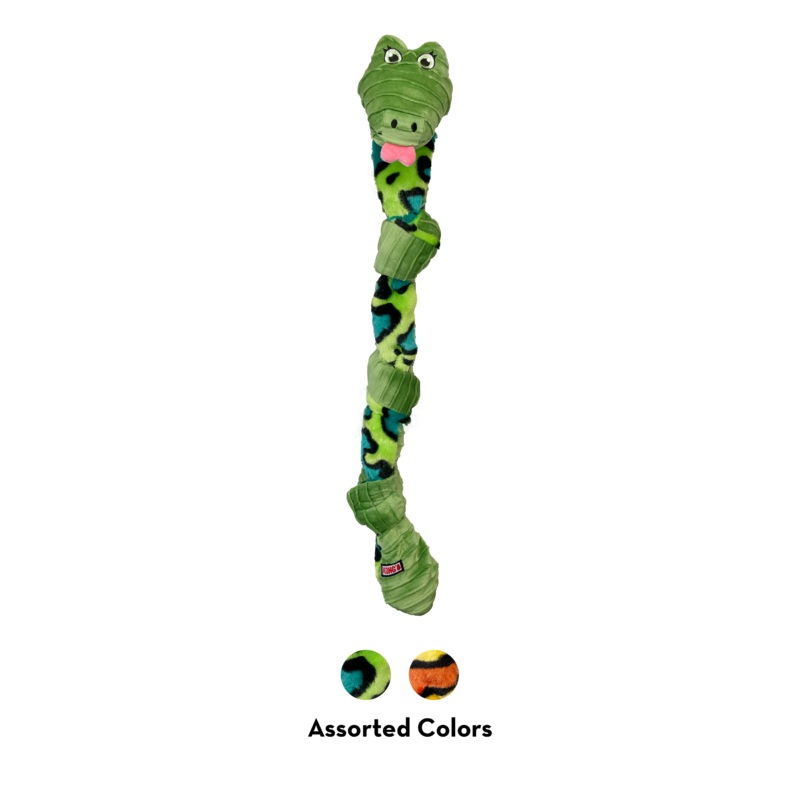 Kong Dog Toy Knots Snake Assorted Medium
