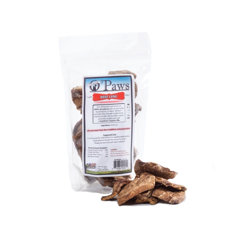Oma's Pride Freeze Dried Beef Lung Chips 2 oz