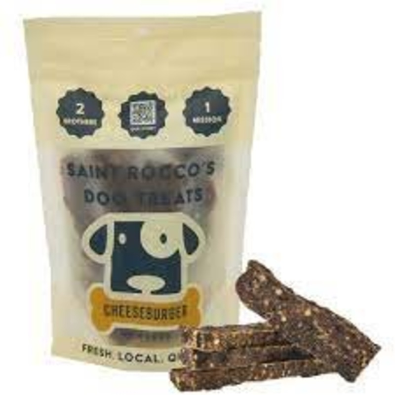 Saint Rocco's Treats 16oz- Cheeseburger