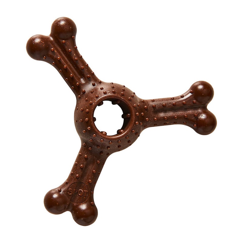 Spot Ethical Pet Dog Chew Bambone Bison Triple Chew 7in
