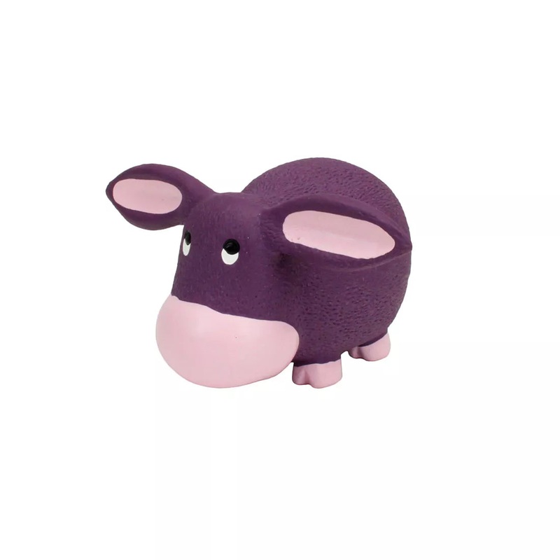 Coastal Rascals Grunt Dog Toy 7in Donkey