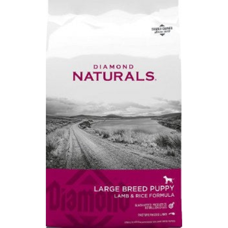 Diamond Naturals Large Breed Puppy Formula, Dry Dog Food, 6lb