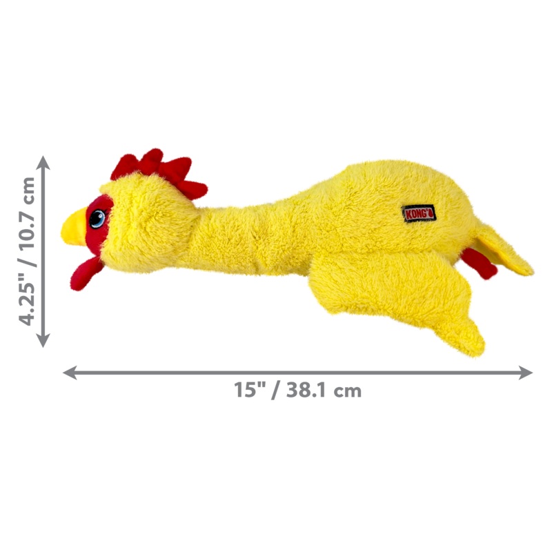 Kong Dog Toy Scruffs Chicken Medium