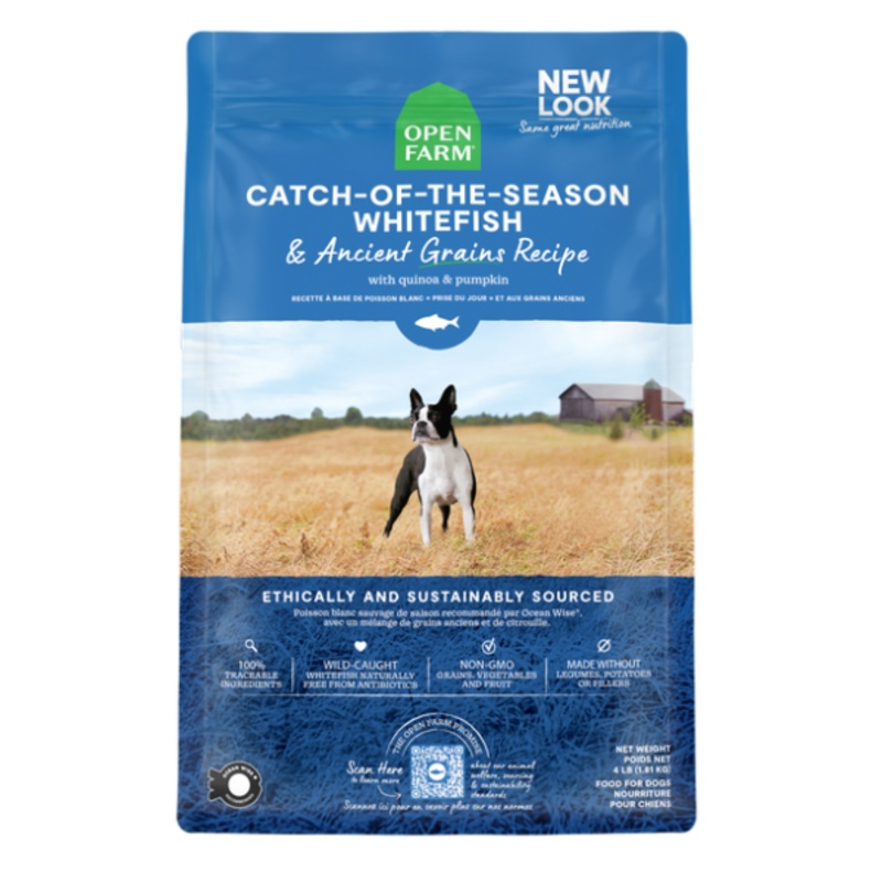 Open Farm Dog Ancient Grain Catch Of Season Whitefish 22 lb