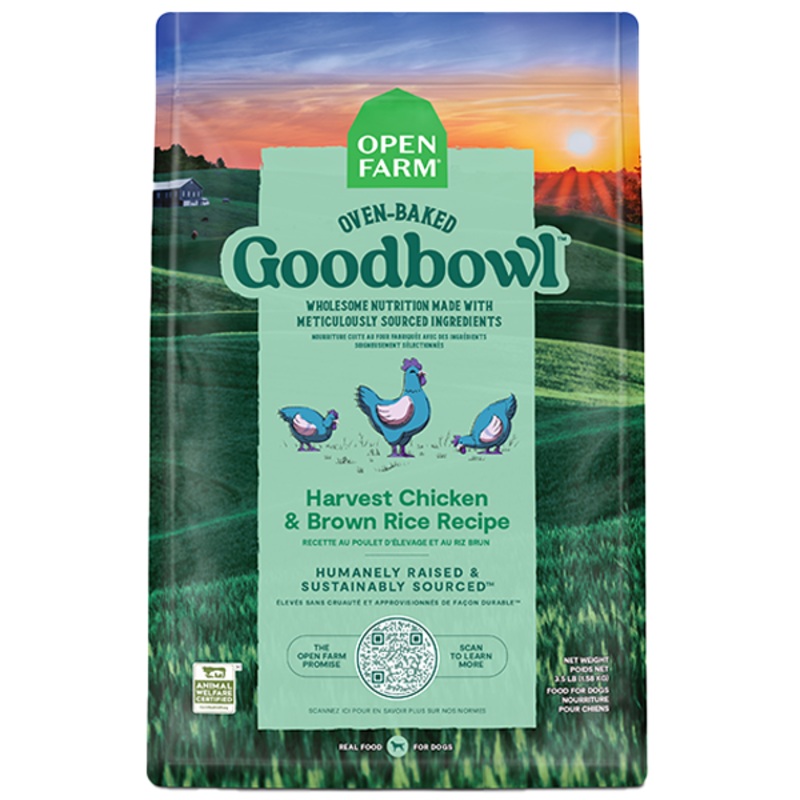 Open Farm Dog GoodBowl Chicken & Brown Rice 22 lb