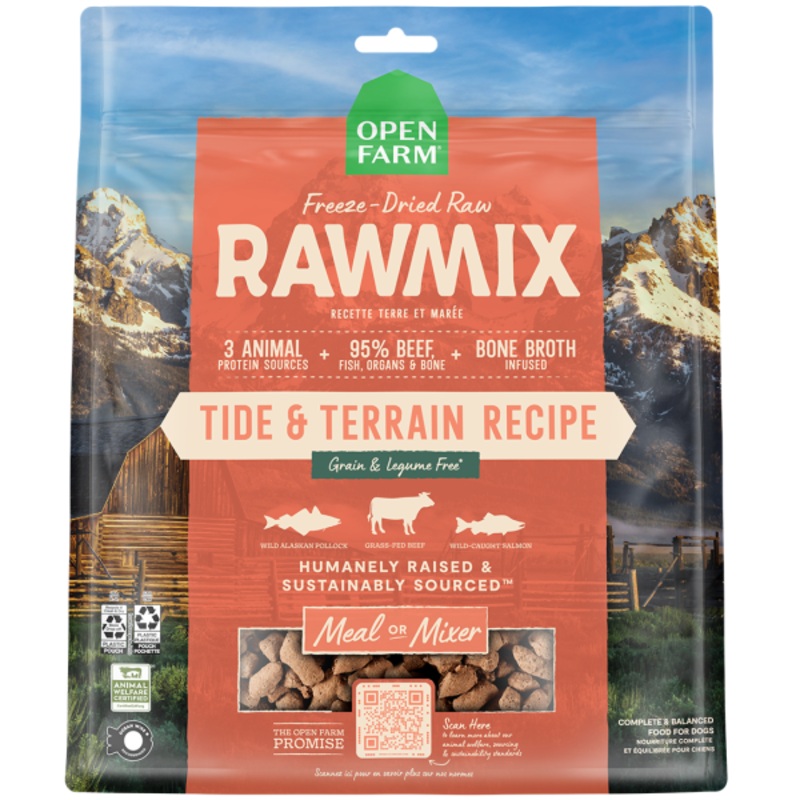 Open Farm Dog RawMix Freeze Dried Tide&Terrain 13.5 oz