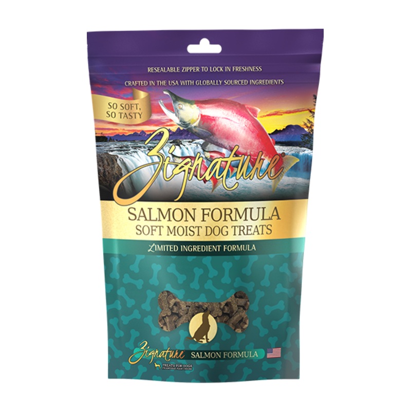 Zignature 4oz Soft Treats Salmon