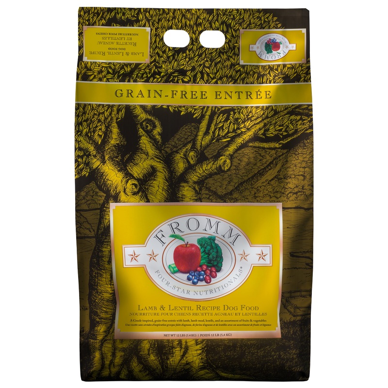 Fromm Four-Star Nutritionals  Lamb & Lentil Recipe Dog Food 12 lb