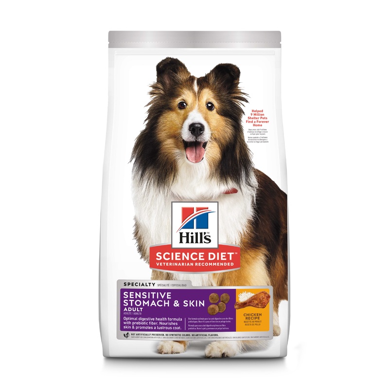 Hill's Science Diet Adult Sensitive Stomach & Skin Dry Dog Food, 30-Pound Bag