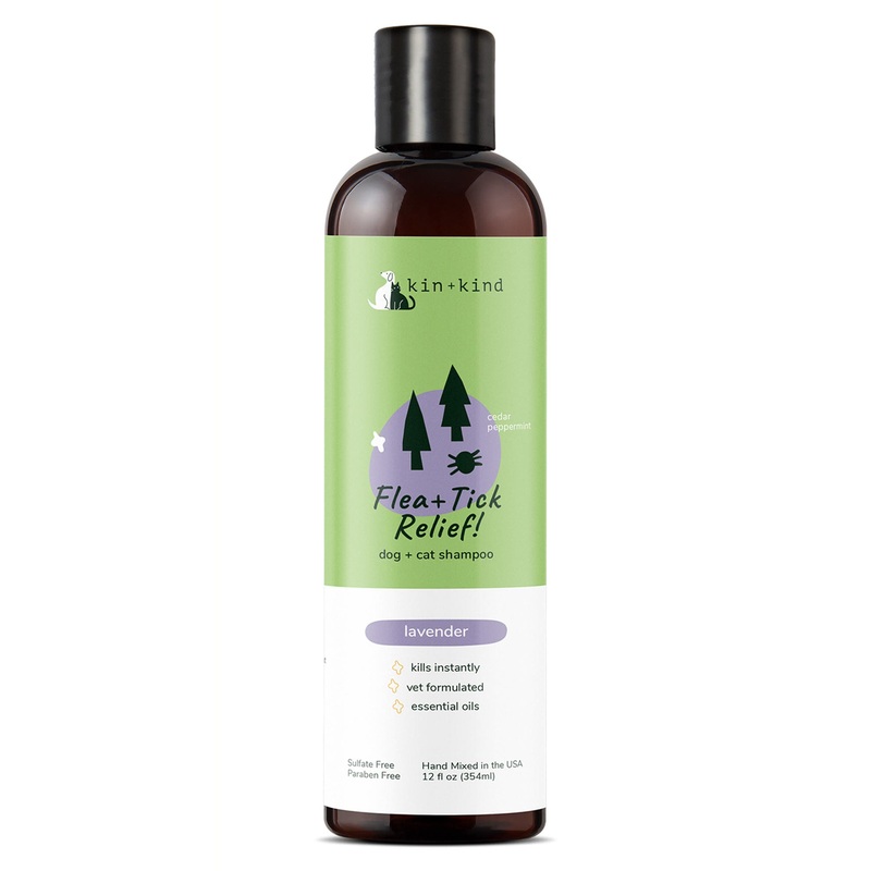 Kin & Kind Lavender Flea & Tick Shampoo 12oz